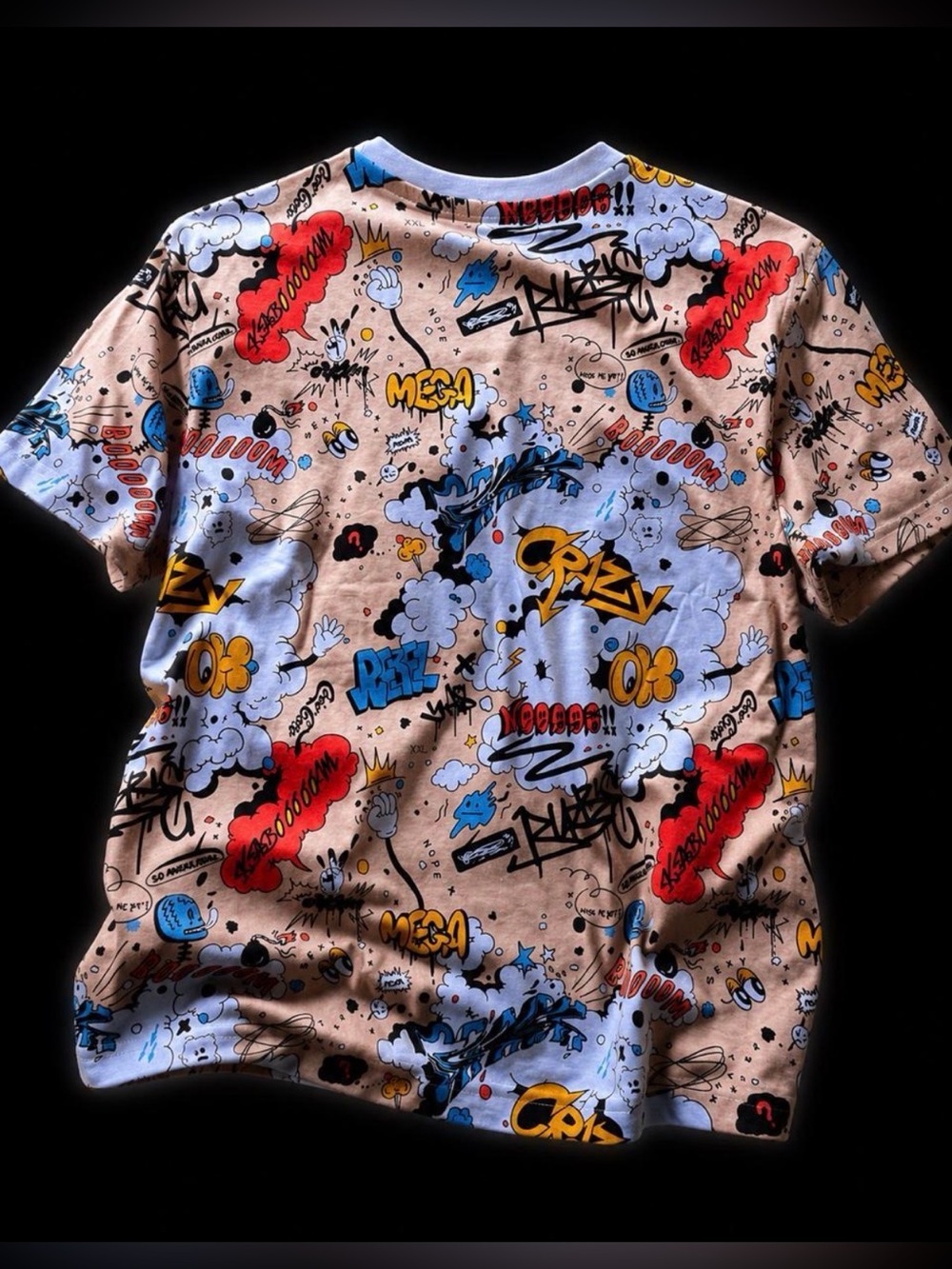 Bleecker & Mercer All-Over Print Tee - Size M - NWT - Picture 3 of 4